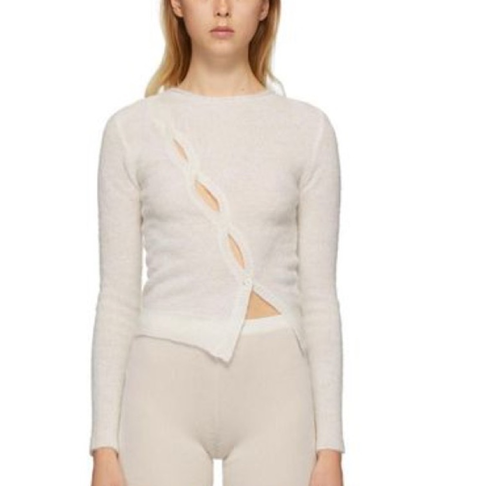JACQUEMUS La Maile Pay Cardigan Sweater